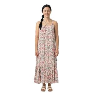 Protest Robe Longue Sans Manches Feeble Canvas Off White XL Femme