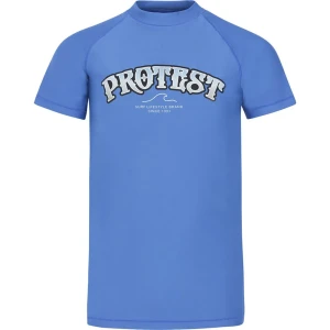 Protest Rash Guard Manches Courtes Nizzo Gladio Blue 176 cm Garçon