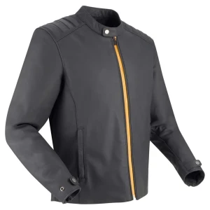 Segura Chaqueta De Cuero Phil Black / Yellow XL