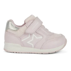 Geox Baskets Rishon Pink / Silver EU 21 Garçon