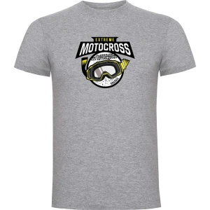 Kruskis Camiseta De Manga Corta Extreme Motocross Heather Grey 3XL