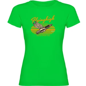 Kruskis Camiseta De Manga Corta Fliyinghigh Light Green S