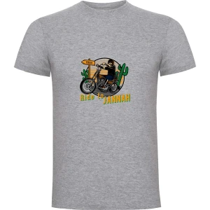 Kruskis Camiseta De Manga Corta Jannah Heather Grey 3XL