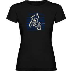 Kruskis Camiseta De Manga Corta Speed Maniac Black 2XL