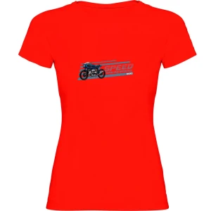 Kruskis Camiseta De Manga Corta Speed Red XL