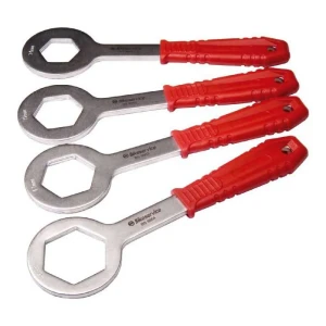 Bikeservice Extractor De Tuercas De Embrague 267005510 Silver / Red 39 mm