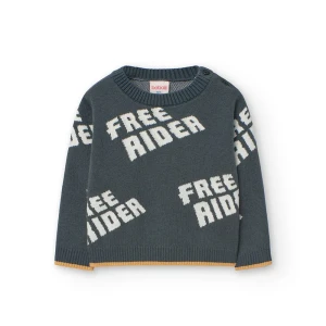 Boboli Pull Knitwear Anthracite 8 Années Garçon