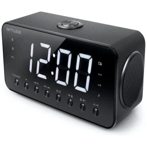 Muse Radio-réveil M-192 Cr Black One Size unisex