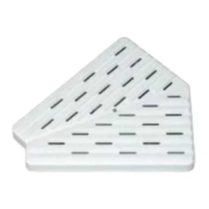 Astralpool Placa Polipropileno Para Esquina De Canal Rebosadero 22388 45º H22mm L250mm L1_245mm White One Size
