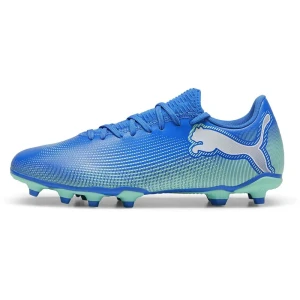 Puma Chaussures De Football Future 7 Play Fg/ag Hyperlink Blue / Mint / White EU 44 1/2 Homme