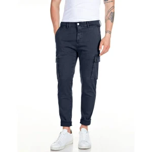 Replay Pantalon Cargo M9649e.000.8366197 Black / Dark Grey 28 Homme