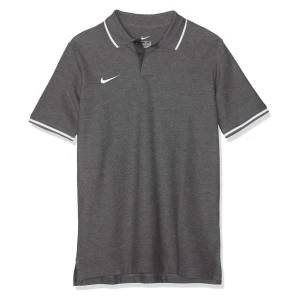 Nike Polo à Manches Courtes Team Club 19 Dark Grey 12 Années Garçon