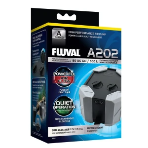 Fluval Pompe à Air Serie A 202 300l Black One Size