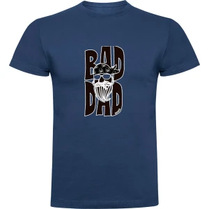 Kruskis Camiseta De Manga Corta Bad Dad Denim Blue XL