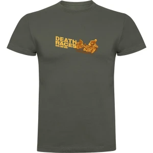 Kruskis Camiseta De Manga Corta Death Races Dark Army Green 3XL