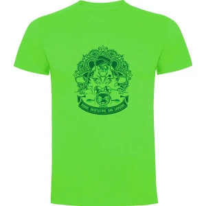 Kruskis Camiseta De Manga Corta Meditating Light Green 3XL
