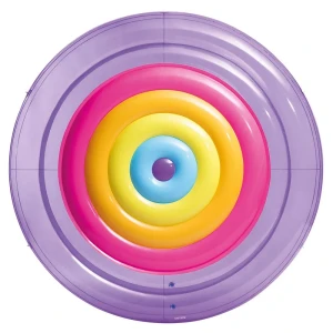 Intex Matelas Gonflable Pour Piscine Rainbow Fiesta Beach Ø201cm