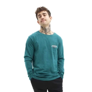 Hydroponic T-shirt à Manches Longues Sasuke Teal Green M Homme
