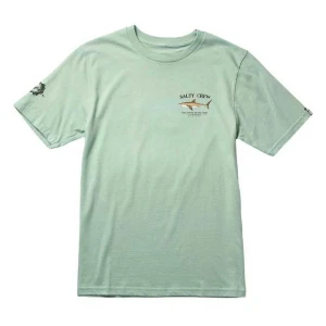 Salty Crew T-shirt à Manches Courtes Bruce Mackerel M Garçon,Fille