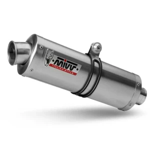 Mivv Silenciador Homologado Slip On Oval Honda Cbr 600 F 2001-10 H.013.lx1 Stainless Steel Homologated