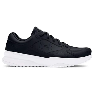 Under Armour Baskets Edge Leather Black / Black / White EU 41