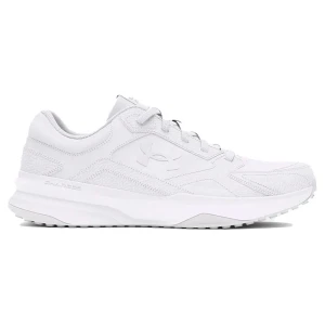 Under Armour Baskets Edge Leather White / White / Halo Gray EU 47