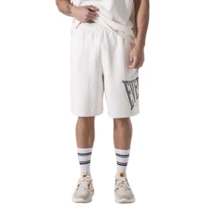 Everlast Short Washed Off White L Homme