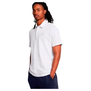 Under Armour Polo à Manches Courtes Icon White / White L