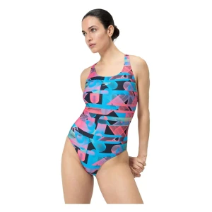 Speedo Maillot De Bain Allover Digital Powerback