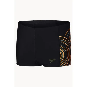 Speedo Bañador Bóxer Plastisol Placement Black / Nectarine / Country Green 7-8 Años