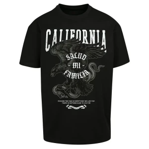 Mister Tee T-shirt à Manches Courtes La Familia Heavy Oversize Black S Homme