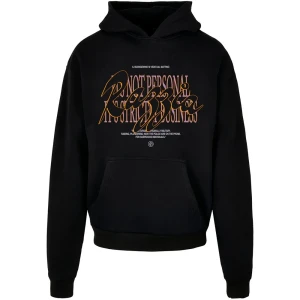 Mister Tee Sweat à Capuche Razzia Ultraheavy Oversize Black XS Homme