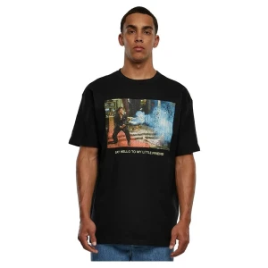 Mister Tee T-shirt à Manches Courtes Scarface Little Friend Oversize Black 2XL Homme