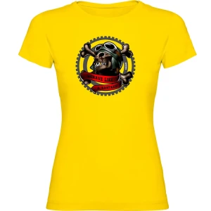 Kruskis Camiseta De Manga Corta Bastard Yellow L