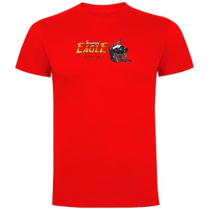 Kruskis Camiseta De Manga Corta Screamin Eagle Red XL