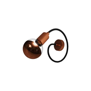 Lámpara De Techo O Pared Creative Flex Con Bulb 60 Cm Satin Copper One Size