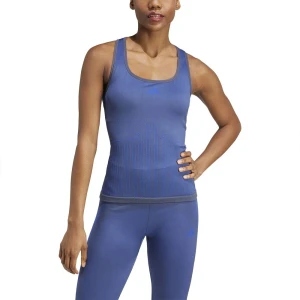 Adidas Top De Sport Aeroknit Tank Shadow Navy / Semi Lucid Blue S