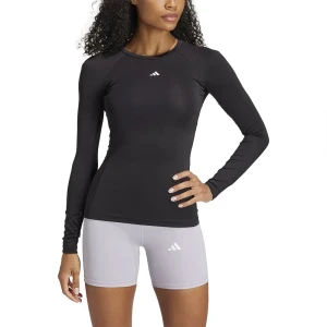 Adidas T-shirt à Manches Longues Techfit Black XL