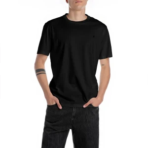 Replay T-shirt à Manches Courtes M3097.000.2660 Black M Homme