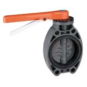 Cepex 32616 Vannes Papillon Pvc-u Ø110 Série Std Joints Toriques Epdm Arbre Zingué Acier