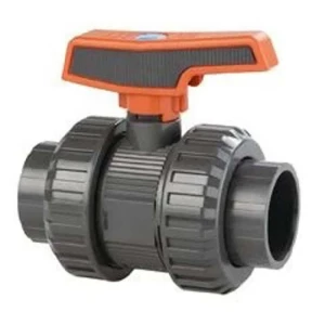 Cepex Válvulas De Bola De Pvc-u Ø90 Serie Estándar Ptfe Epdm Con Junta Soldable Punto Negro 37045 Grey One Size
