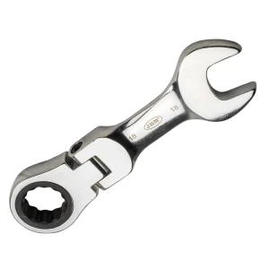 Jbm Carraca Set Of 12 Mini Combination Articulated Wrenches With Black / Green One Size