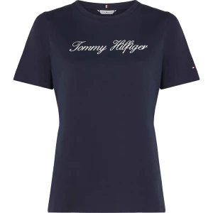 Tommy Hilfiger T-shirt à Manches Courtes Script Nos Desert Sky 3XL Femme