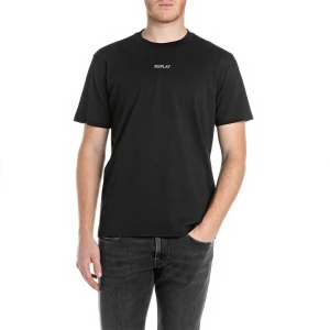 Replay T-shirt à Manches Courtes M3098 .000.2660 Black S Homme