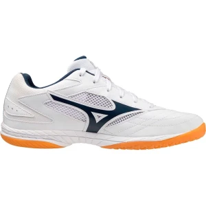 Mizuno Zapatillas Indoor Wave Drive 9 White / Dress Blue / Gold EU 39