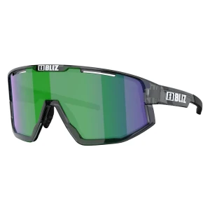 Bliz Lunettes De Soleil Fusion Small Crystal Black Brown Avec Green Multi/CAT3 unisex