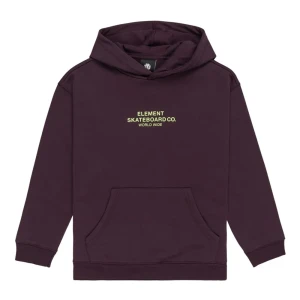Element Sweat à Capuche Skateboard Co Plum Perfect 12 Années Garçon