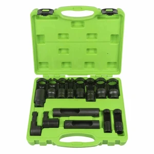 Jbm Ensemble Pour Le Retrait De La Sonde Lambda 14 Pièces Black / Green One Size