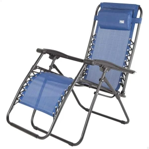 Aktive 61143 Silla Plegable 0 Gravedad Multiposición Blue One Size
