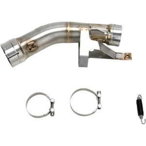 Akrapovic Tubo De Enlace Kawasaki Zx 10 R 1000 2008-2010 Silver Not Homologated